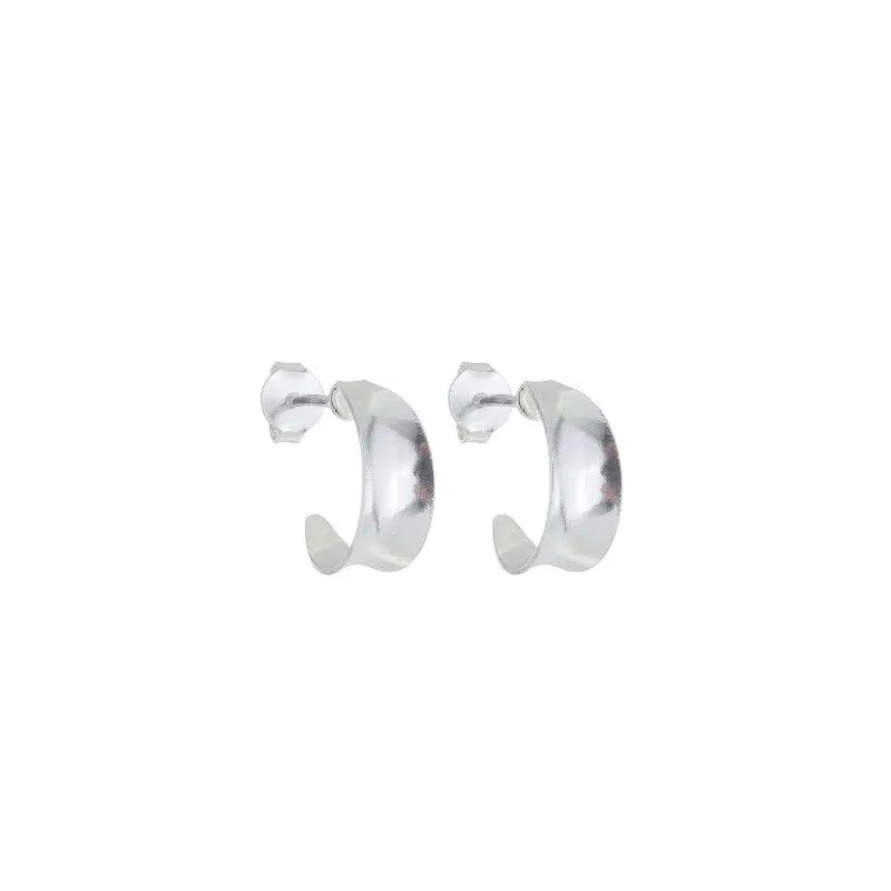 BRINCO ARGOLA FUNDO PRATA 525