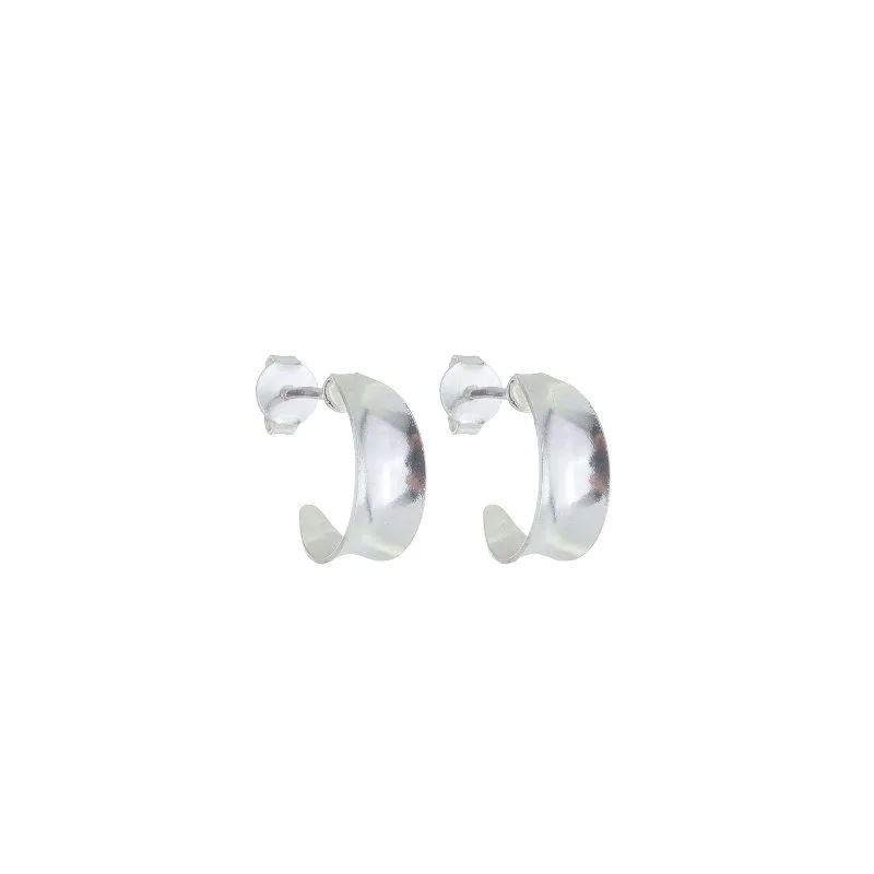 BRINCO ARGOLA FUNDO PRATA 525